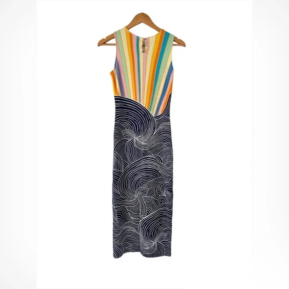 Mara Hoffman Iconic Misun Rising Sun Maxi Dress - Picture 12 of 12